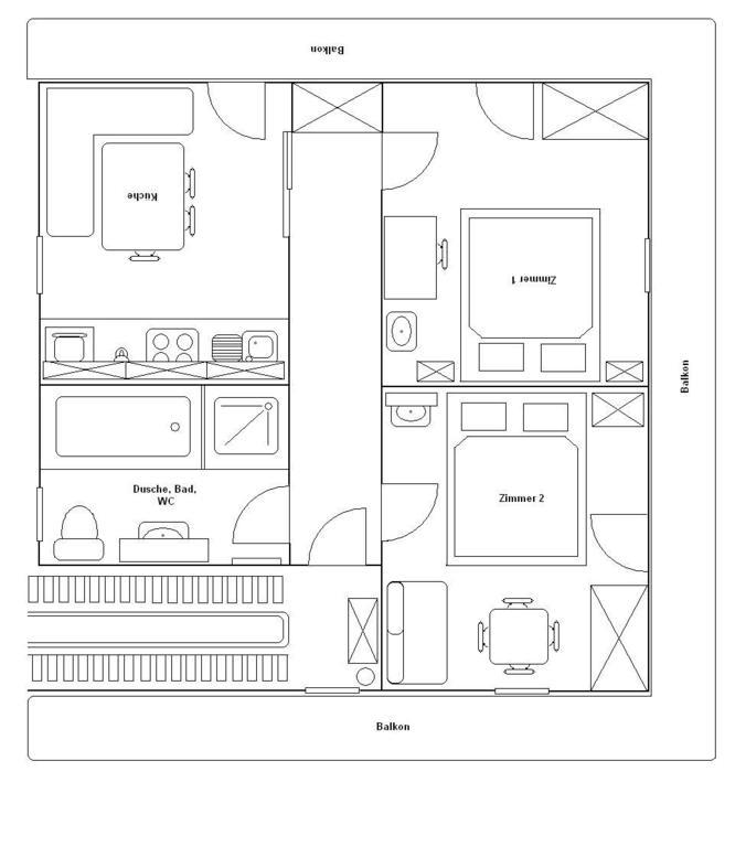 Apartment Hubert Praxmarer フルプメス 部屋 写真
